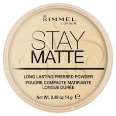 Rimmel London, Stay Matte Pressed Powder, Shade 001, Transparent